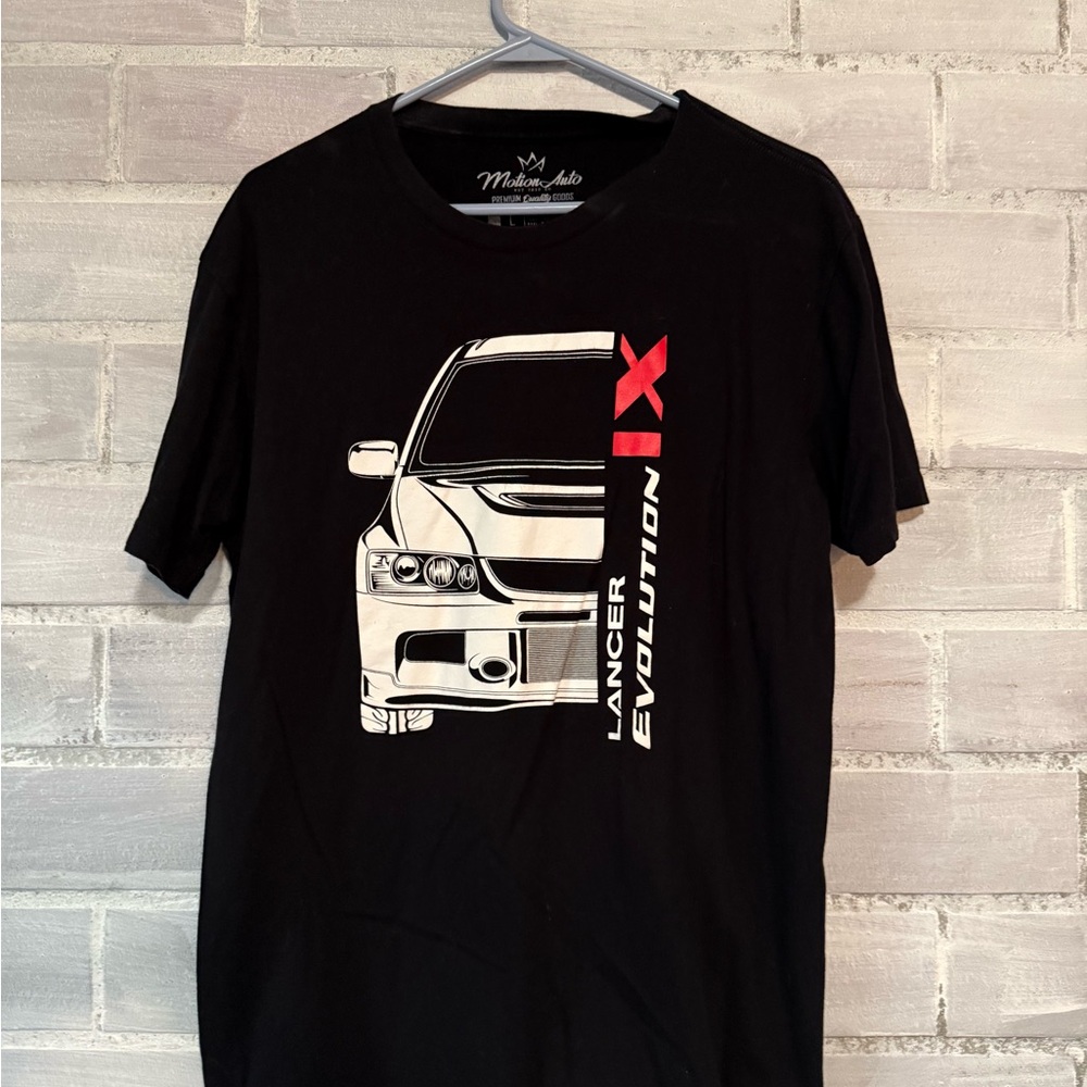 Lancer Evolution IX Black T-Shirt